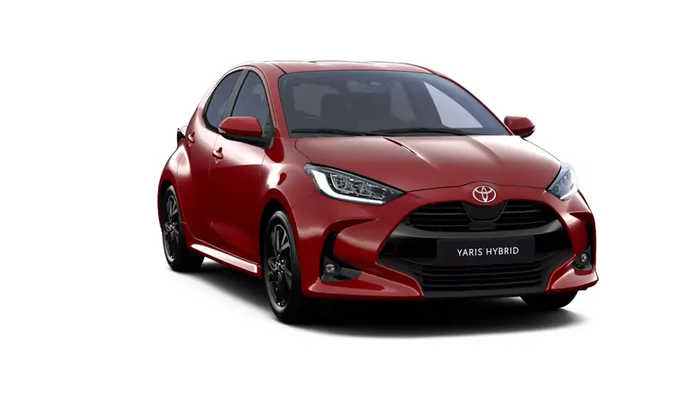 Nieuw Toyota Yaris 5 d. 1.5 TNGA HEV CVT Iconic LHD 3U5 - RUBY RED 1