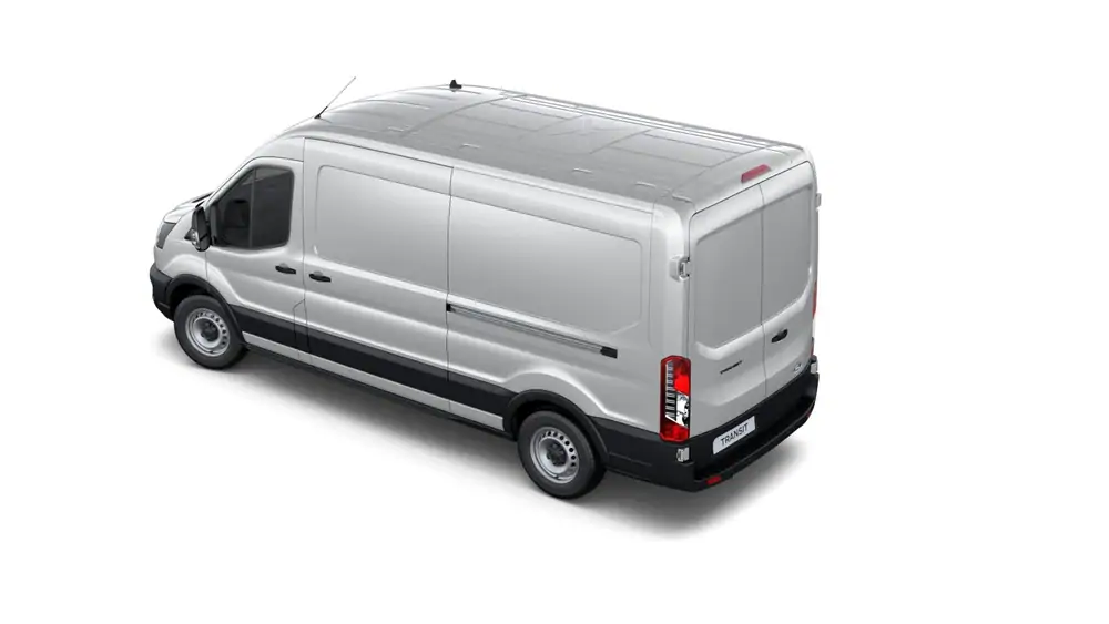 Nieuw Ford Transit 2t mca 350L Gesloten bestelwagen L3 Limited A8 2.0 TD 165pk / 123kW PNZJB - MOONDUST SILVER 4