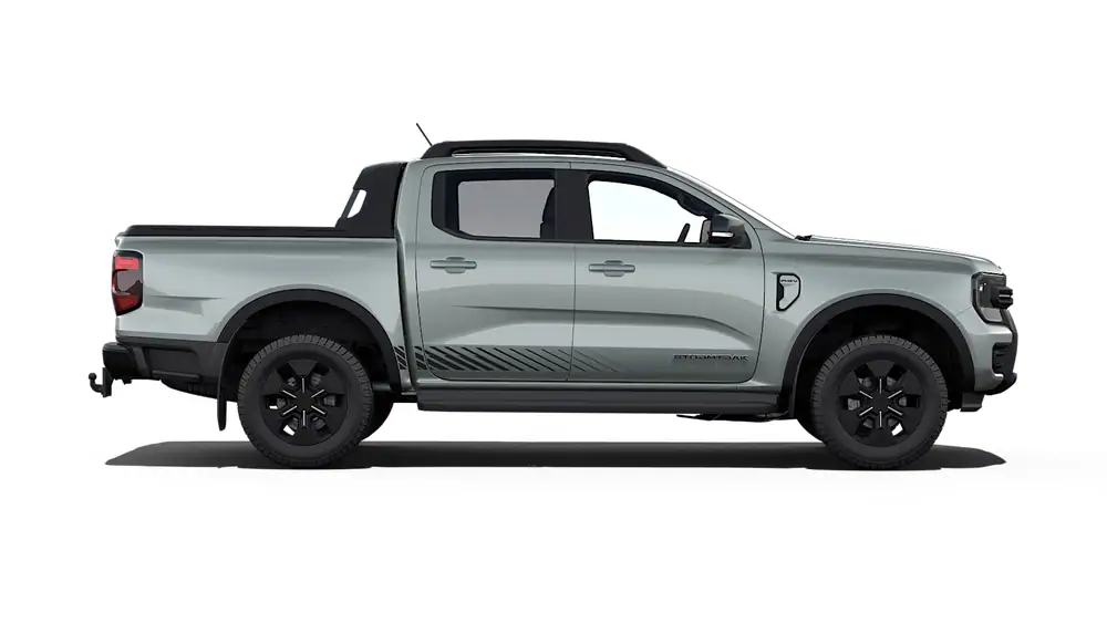 Demo Ford P703 ranger Dubbele Cabine Stormtrak 2.3 PHEV 281ps/207kW - A10 e-4WD PMYH6 - Chill Grey, metaalkleur 2