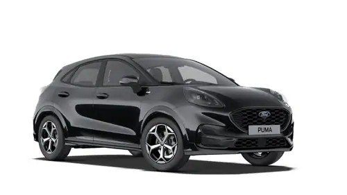 Nieuw Ford Puma mca ST-Line 1.0i EcoBoost mHEV 125pk / 92kW M6 PN4GM - "Agate Black" Metaalkleur