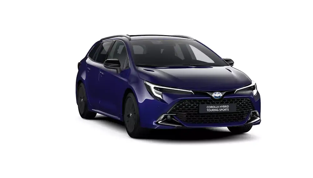 Nieuw Toyota Corolla hb & ts Touring Sports 1.8 Hybrid CVT Style LHD 8Y8 - JUNIPER BLUE METALLIC 1