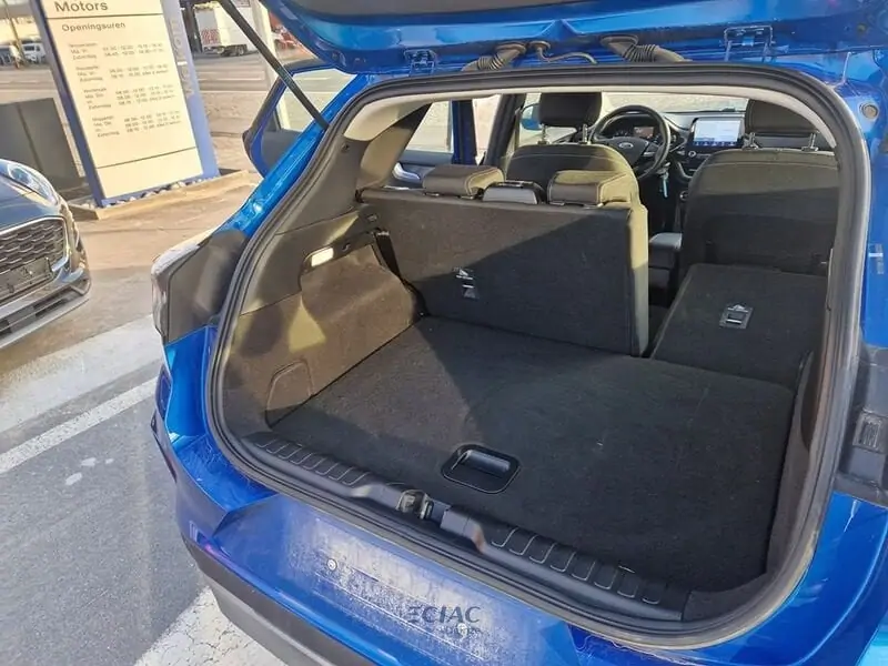 Occasie Ford Puma Titanium 1.0i EcoBoost mHEV 125pk / 92kW A7 2ZI - Speciale metaalkleur "Desert Island Blue" 17