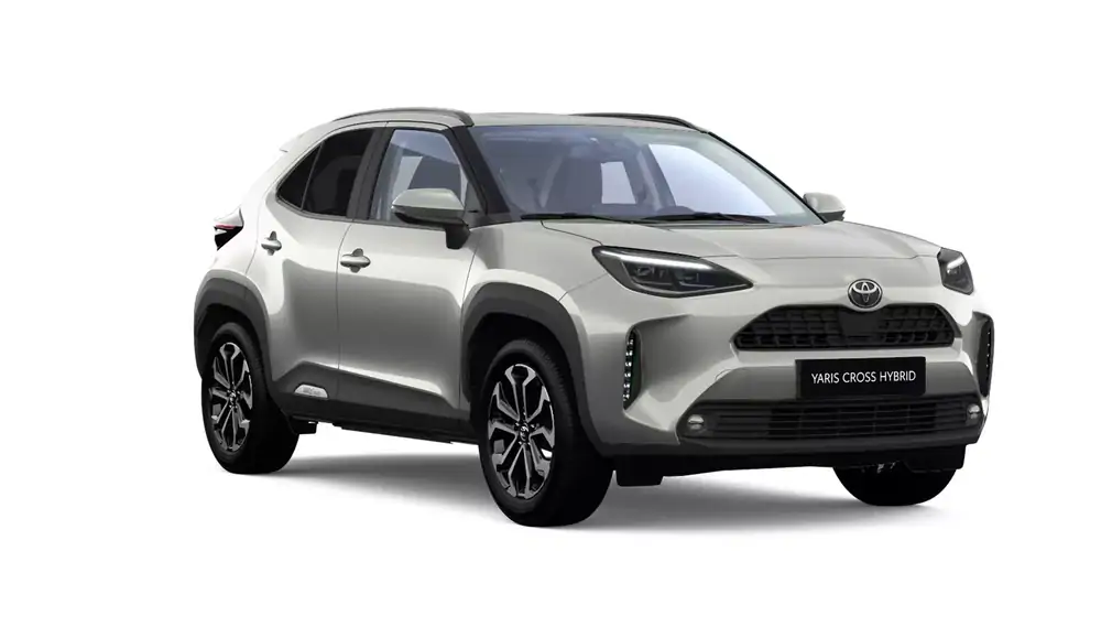 Nieuw Toyota Yaris cross B-SUV 1.5 TNGA HEV 2WD CVT Dynamic Plus 1L0 - Silver Metallic 1