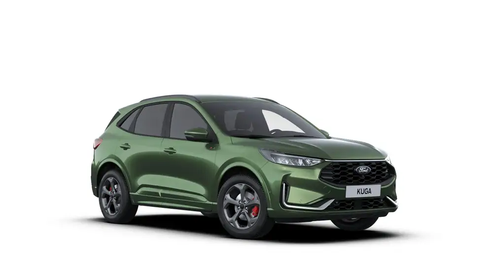 Demo Ford Kuga mca ST-Line X 2.5i PHEV 243pk/178kW - HF55 Auto PN4LQ - "Bursting Green" Metaalkleur 2