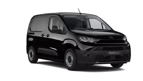 Nieuw Toyota Proace city Panel Van SWB 1.2L Petrol MT Active 1d L KTV - BLACK METALLIC (KTV)