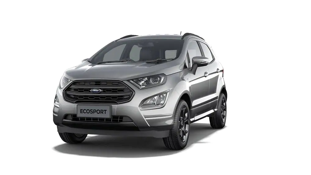 Nieuw Ford New ecosport ST-Line 1.0i EcoBoost 125pk / 92kW M6 - 5d 2ZM - Metaalkleur "Solar Silver" 1