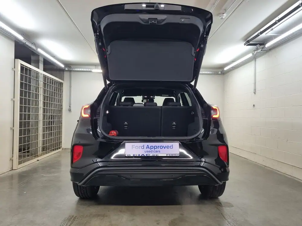 Demo Ford Puma mca ST-Line 1.0i EcoBoost mHEV 125pk / 92kW A7 PN4GM - "Agate Black" Metaalkleur 9