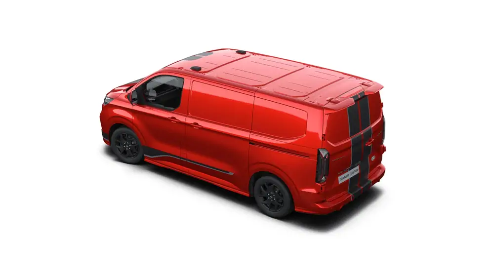 Nieuw Ford Transit custom v710 BESTELWAGEN 320L SPORT 2.5T 227 T62P CT FWD LWB 2.5i 232pk / PN4KY - Metaalkleur: Artisan Red 4
