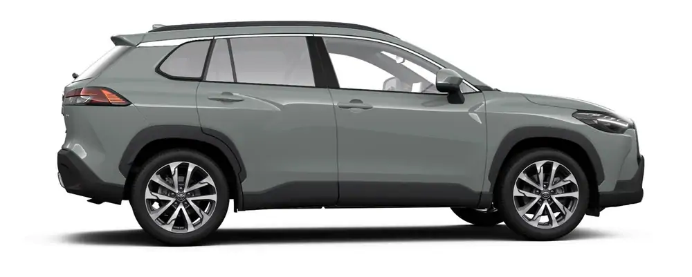 Nieuw Toyota Corolla cross SUV 1.8 Hybrid 2WD CVT Style LHD 6X3 - URBAN KHAKI 3