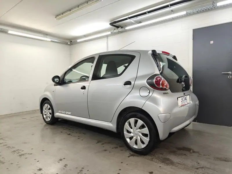 Occasie Toyota Aygo Life - 60987km - Airco - Garantie GREY - Gris 7