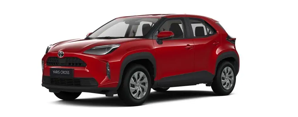 Nieuw Toyota Yaris cross B-SUV 1.5 TNGA HEV 2WD CVT Elegant LHD 3U5 - EMOTIONAL RED METALLIC P 1