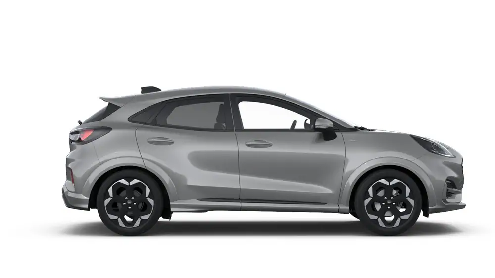 Nieuw Ford Puma mca (bx726) ST-Line X 1.0i EcoBoost mHEV 125pk / 92kW A7 PN4HS - "Solar Silver" Metaalkleur (Sound Edition) 3