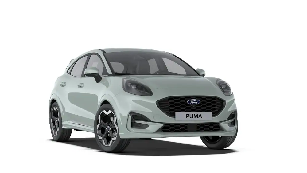 Nieuw Ford Puma mca ST-Line X 1.0i EcoBoost mHEV 125pk / 92kW A7 PN4JC - "Cactus Grey" Niet-metaalkleur 1