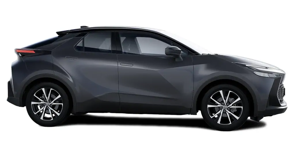 Nieuw Toyota Toyota c-hr 5 d. 2.0L HEV CVT C-LUB Bi-Tone LHD 2NB - Dark grey / black rf 3