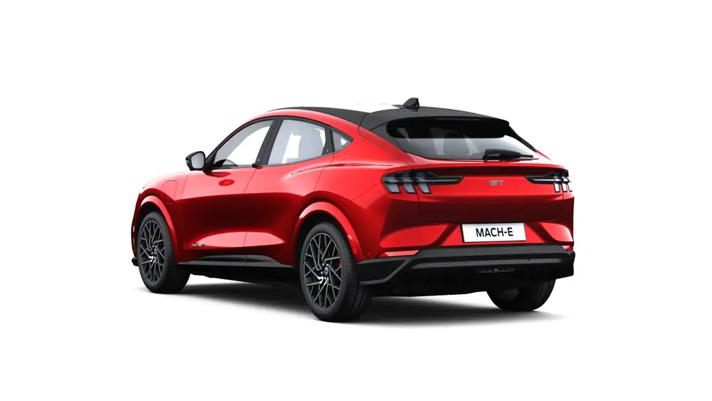 Nieuw Ford Mustang mach-e GT 99kWh Extended Range 487pk/358kW - A1 7YF - "Rapid Red" Exclusieve metaalkleur 2