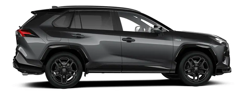 Nieuw Toyota Rav4 plug-in SUV LWB Plug-in CVT GR Sport LHD 2QZ - Grey Metallic / Black 3