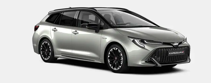 Nieuw Toyota Corolla hb & ts Touring Sports 1.8 Hybrid CVT GR Sport L 2RD - PRECIOUS SILVER/BLACK ROOF 4