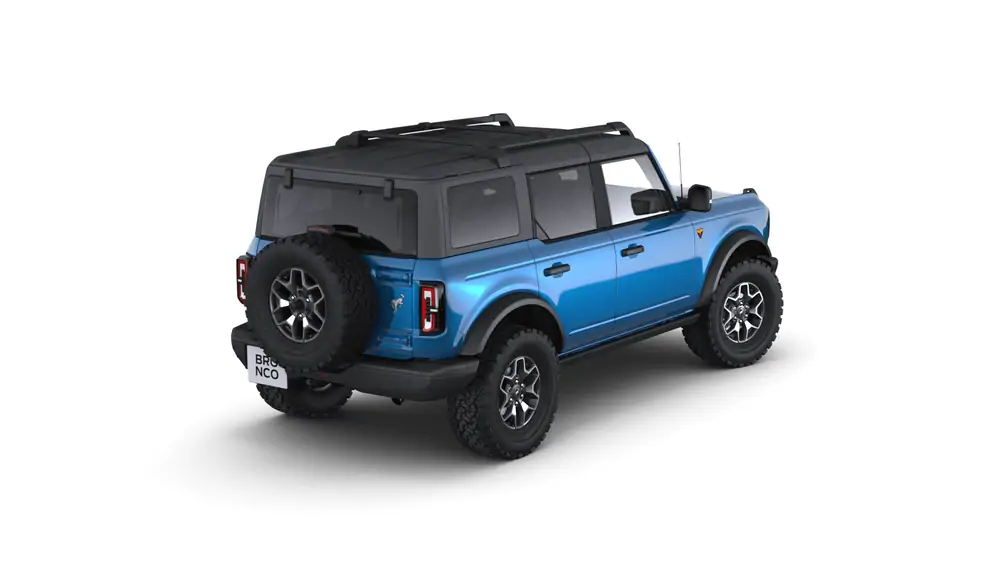 Nieuw Ford Bronco Badlands 2.7i EcoBoost V6 246 kW / 335 pk A10 PN4GL - Metaalkleur "Velocity Blue" 3