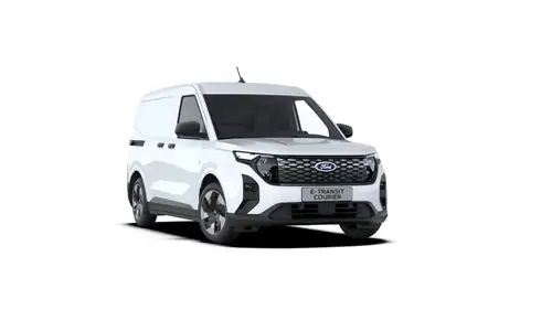 Nieuw Ford V769 transit courier Trend BEV 43kWh 136pk / 100kw A1 BEV 43kWh PN3GZ - "Frozen White" Speciale niet-metaalkleur