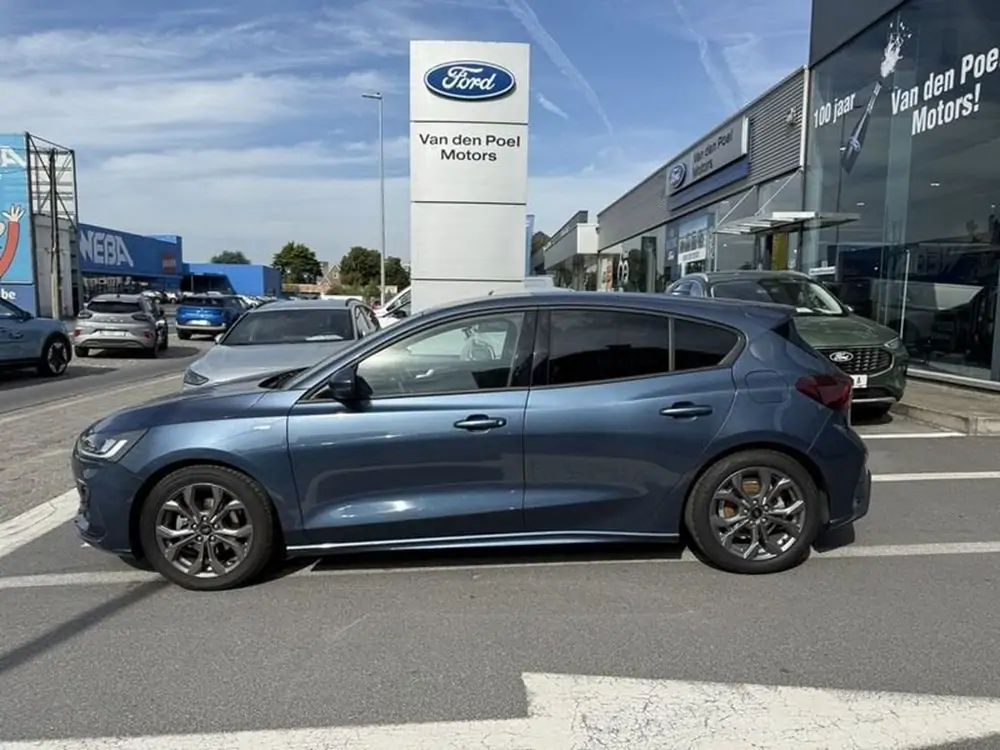Demo Ford Focus mca ST-Line 1.0i EcoBoost 125pk / 92kW mHEV M6 - 5d PN4FT - "Chrome Blue" Metaalkleur 8