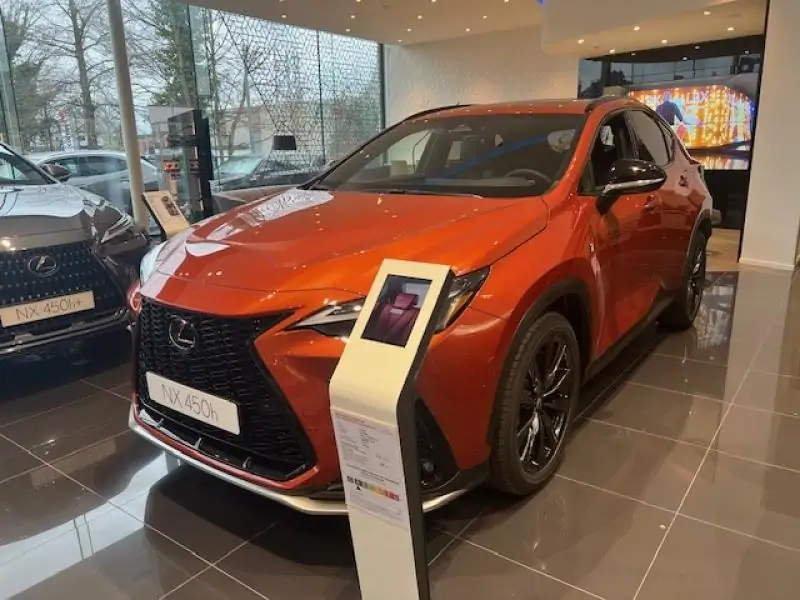 Nieuw Lexus Nx phev Wagon 450h+ E-CVT F SPORT Line LHD 4Y1 - Blazing Carnelian 7