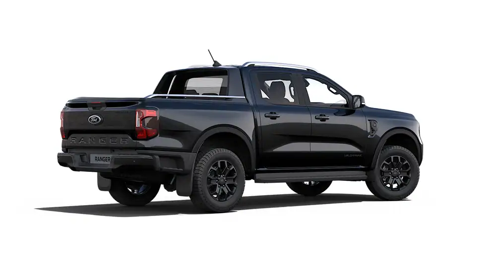 Nieuw Ford P703 ranger Dubbele Cabine Wildtrak 2.3 PHEV 281ps/207kW - A10 e-4WD PN4GM - "Agate Black" Metaalkleur 3