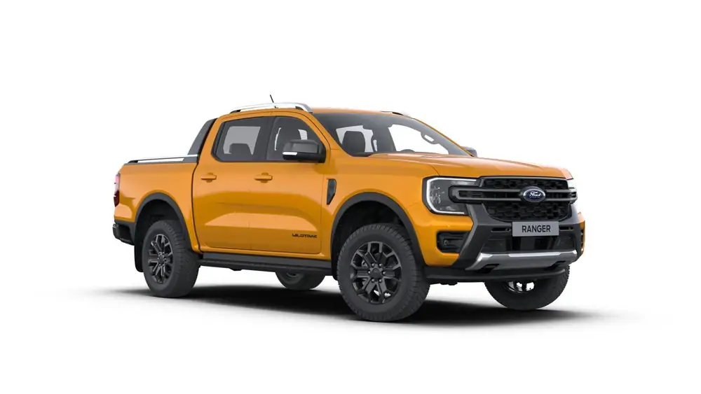 Nieuw Ford P703 ranger Dubbele Cabine Wildtrak 2.0 EcoBlue 205pk/151kW - A10 e-4WD PN4JF - Cyber Orange, speciale metaalkleur 2