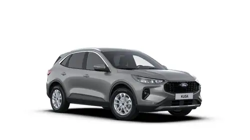 Nieuw Ford Kuga mca Titanium 2.5i PHEV 243pk/178kW - HF55 Auto PN4HS - Solar Silver, metaalkleur