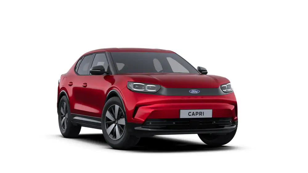 Nieuw Ford Cx740l capri Capri 77kWh Extended Range RWD 286pk/210kW - A1 PN4HQ - "Lucid Red" Exclusieve metaalkleur 1