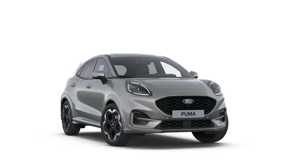 Nieuw Ford Puma mca (bx726) ST-Line X 1.0i EcoBoost mHEV 125pk / 92kW A7 PN4HS - "Solar Silver" Metaalkleur (Sound Edition) 1
