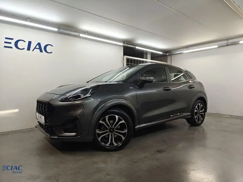 Occasie Ford Puma ST-Line 1.0i EcoBoost mHEV 125pk / 92kW A7 2ZQ - Metaalkleur "Magnetic" 1