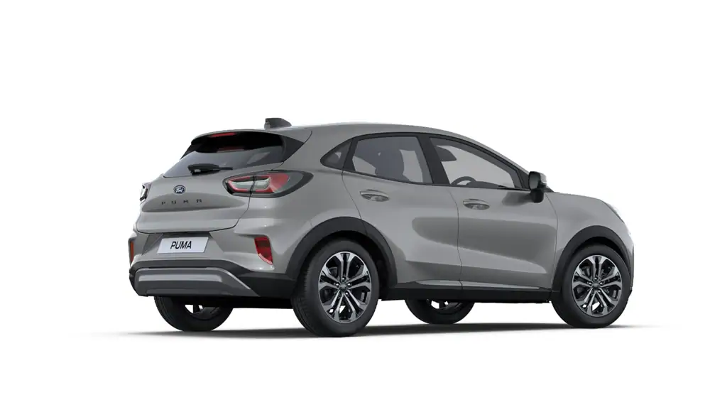 Nieuw Ford Puma mca (bx726) Titanium 1.0i EcoBoost mHEV 125pk / 92kW A7 PN4HS - Solar Silver, metaalkleur 4