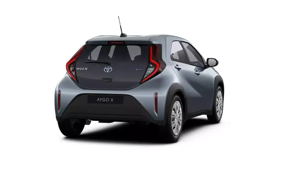 Nieuw Toyota Aygo x Hatchback 1.5 TNGA HEV CVT play LHD 1K3 - Celestite Grey Metallic 4