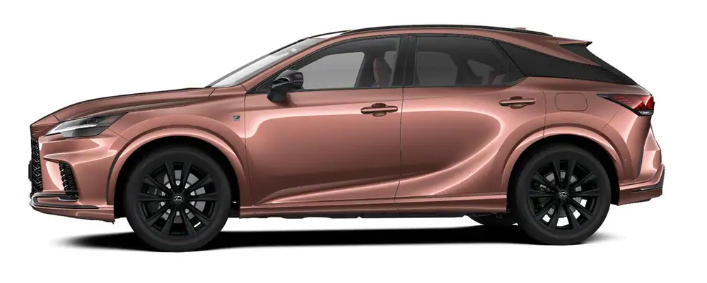 Nieuw Lexus Rx SUV MWB 500h AWD E-CVT F SPORT Line LHD 4Y5 - Sonic Copper 1