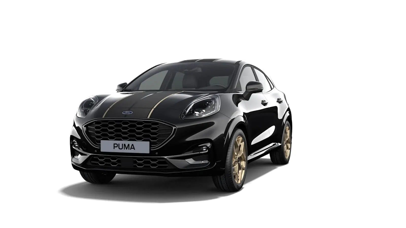 Demo Ford Puma ST Gold 1.5i EcoBoost 200pk / 147kW M6 7FE - Agate Black 1