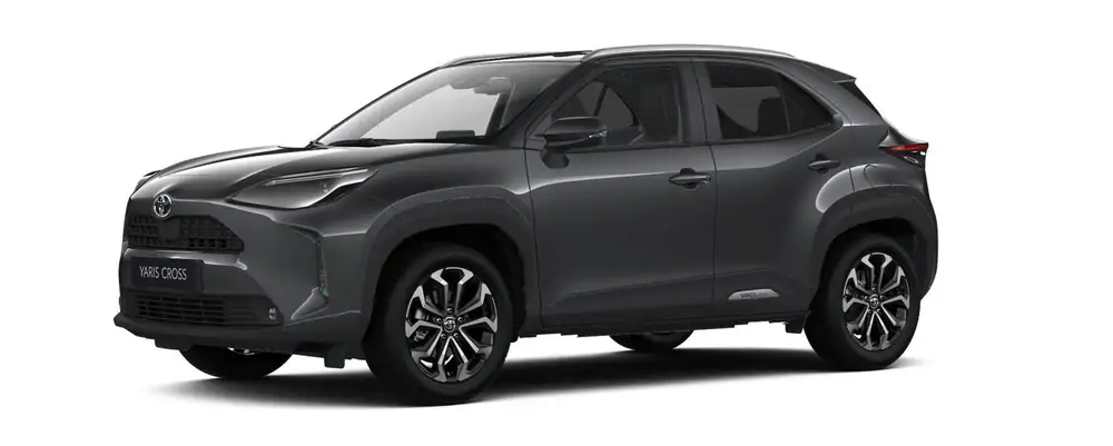Nieuw Toyota Yaris cross B-SUV 1.5 TNGA HEV 2WD CVT Dynamic Plus 1G3 - Grey Metallic 2