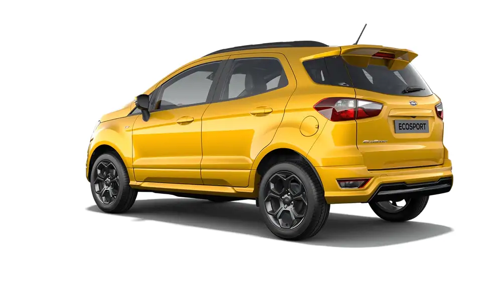 Nieuw Ford New ecosport ST-Line 1.0i EcoBoost 125pk / 92kW M6 - 5d 6GF - Metaalkleur "Luxe Yellow" 3