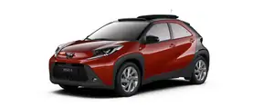 Nieuw Toyota Aygo x Hatchback 1.0L MT X Air pulse LHD 2VH - Chili Red / Black rf