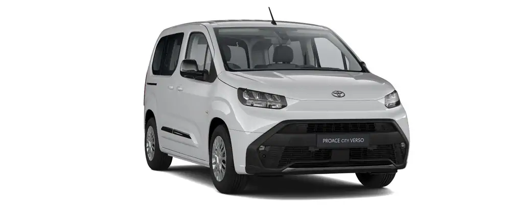 Nieuw Toyota Proace city verso Passenger SWB 1.2L Petrol M/T Shuttle 5p EPR - Icy White 1
