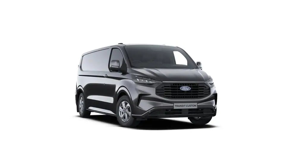 Nieuw Ford Transit custom v710 BESTELWAGEN 320L LIMITED 2.0TD136 T6.2 M6 FWD LWB 2.0 136pk PN4DQ - MAGNETIC 1