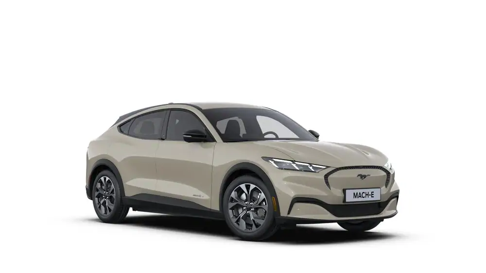Nieuw Ford Mustang mach-e (cx727) Premium RWD 87kWh Extended Range 276pk/203kW - A1 PN4BZ - "Terrain Sand" Speciale metaalkleur 2