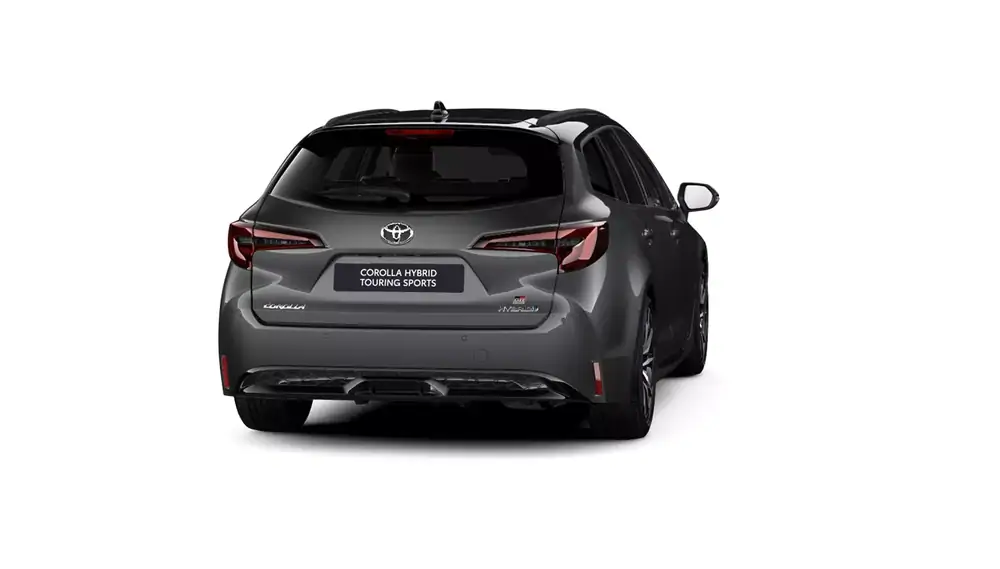 Nieuw Toyota Corolla hb & ts Touring Sports 1.8 Hybrid CVT GR Sport L 2MB - DARK GRAY METALLIC/BLACK RF 4