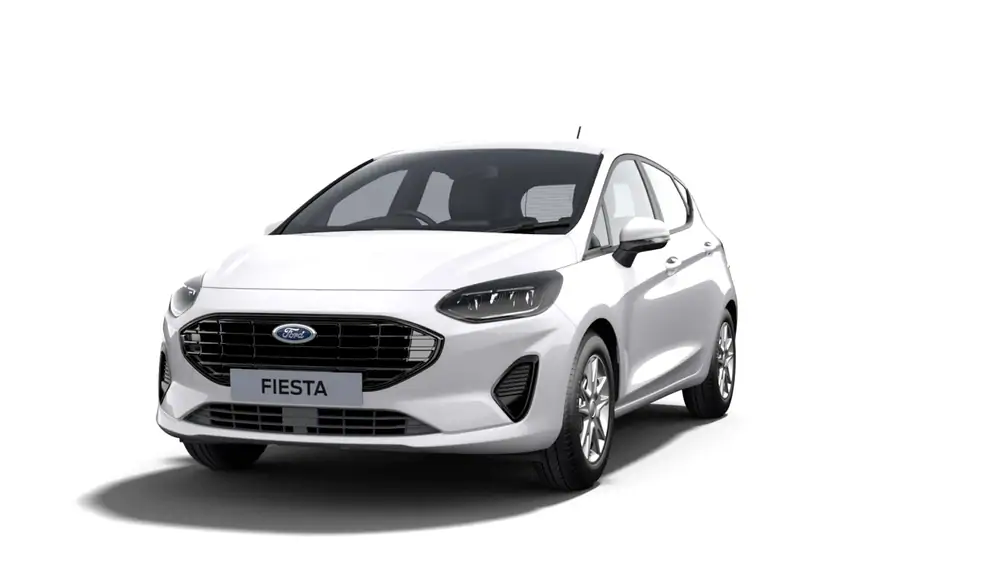 Nieuw Ford Fiesta mca Connected 1.0i EcoBoost 100pk / 74kW M6 AXW - niet-metaalkleur: Frozen White 1