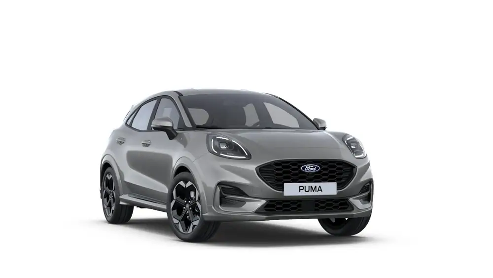 Nieuw Ford Puma mca (bx726) ST-Line X 1.0i EcoBoost mHEV 125pk / 92kW A7 PN4HS - "Solar Silver" Metaalkleur 1