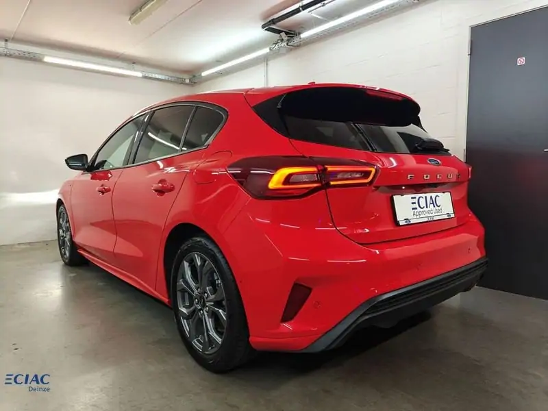 Occasie Ford Focus mca ST-Line X 1.0i EcoBoost 155pk / 114kW mHEV A7 - 5d PN4A7 - "Race Red" Niet-metaalkleur 6