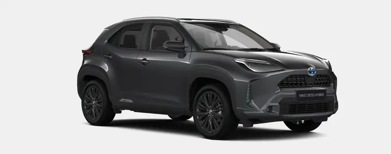 Nieuw Toyota Yaris cross B-SUV 1.5 TNGA HEV 2WD CVT Adventure LHD 2VU - Silver Metallic / Black 4