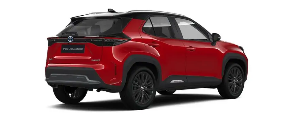 Nieuw Toyota Yaris cross B-SUV 1.5 TNGA HEV 2WD CVT Elegant Bi-To 2SZ - EMOTIONAL RED/BLACK ROOF 3