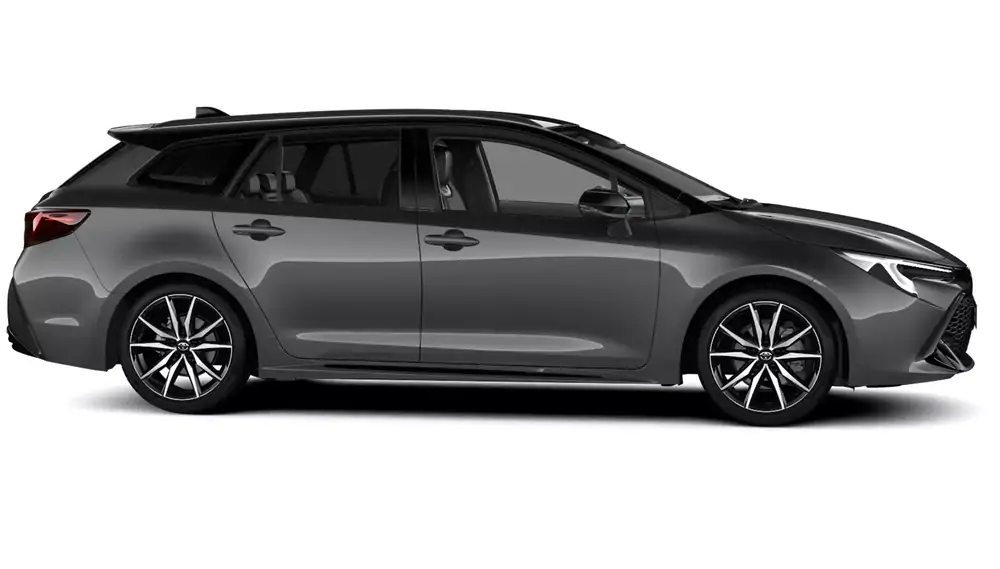 Nieuw Toyota Corolla hb & ts Touring Sports 1.8 Hybrid CVT GR Sport L 2MB - DARK GRAY METALLIC/BLACK RF 2