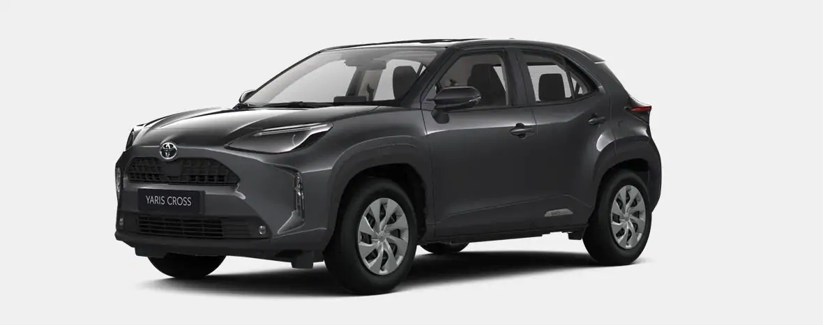 Nieuw Toyota Yaris cross B-SUV 1.5 TNGA MT Dynamic LHD 1G3 - DARK GREY METALLIC 1
