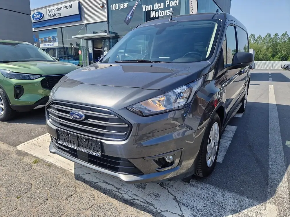 Demo Ford Transit connect v408 L1 Korte Wielbasis - T200 - Trend - 1.0 EcoBoost 100pk / 74kW (170Nm) M6 1.0 Ecoboost 100ps AXQ - Metaalkleur: Magnetic 3